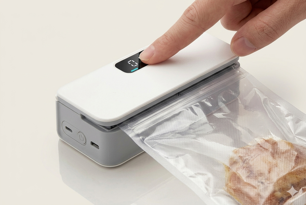 Sealify Bag Sealer in action